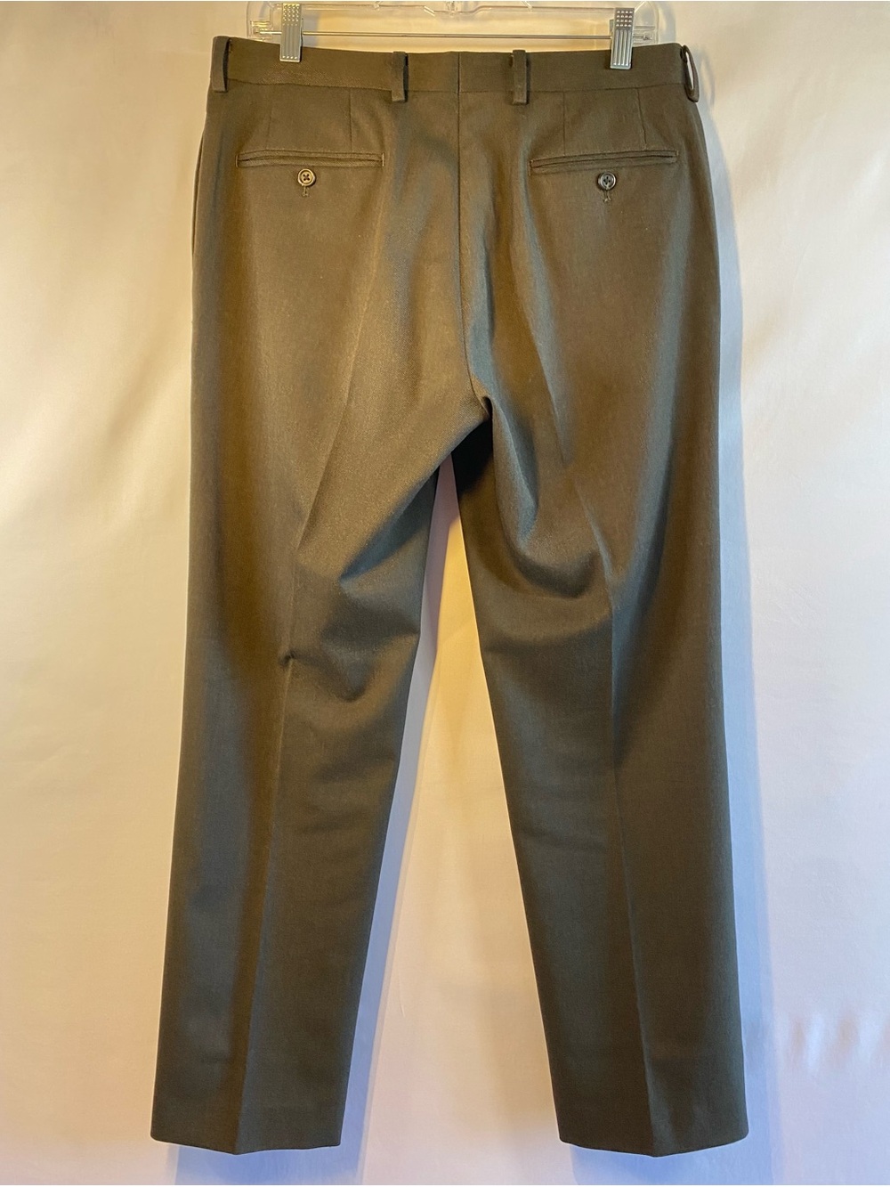 Lauren Ralph Lauren Men's Flat-Front Machine Washable Dress Pants, 33x30 - Picture 10 of 10